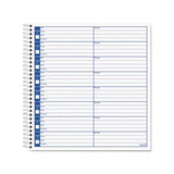 Voice Message Log Books, 8 1-2 X 8 1-4, 800-message Book