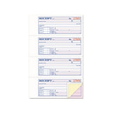 Money-rent Receipt Books, 2-3-4 X 7 1-8, Three-part Carbonless, 100 Sets-book