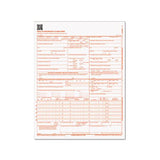 Centers For Medicare And Medicaid Services Claim Forms, Cms1500-hcfa1500, 8 1-2 X 11, 250 Forms-pack