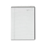 Docket Diamond Top-wire Planning Pad, Wide-legal Rule, Black, 8.5 X 11.75, 60 Sheets