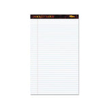 Docket Gold Ruled Perforated Pads, Wide-legal Rule, 8.5 X 14, White, 50 Sheets, 12-pack