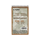 Second Nature Single Subject Wirebound Notebooks, 1 Subject, Narrow Rule, Randomly Assorted Color Covers, 3 X 5, 50 Sheets