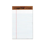 "the Legal Pad" Perforated Pads, Narrow Rule, 5 X 8, White, 50 Sheets, Dozen