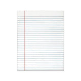 "the Legal Pad" Glue Top Pads, Wide-legal Rule, 8.5 X 11, White, 50 Sheets, 12-pack