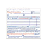 Hazardous Material Short Form, 7 X 8 1-2, Three-part Carbonless, 250 Forms