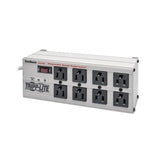 Isobar Surge Protector, 8 Outlets, 12 Ft Cord, 3840 Joules, Metal Housing