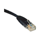 Cat5e 350mhz Molded Patch Cable, Rj45 (m-m), 25 Ft., Black