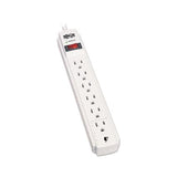 Protect It! Surge Protector, 6 Outlets, 15 Ft Cord, 790 Joules, Light Gray