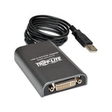 Usb 2.0 To Dvi-vga External Multi-monitor Video Card, 128 Mb Sdram