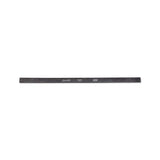 Ergotec Replacement Squeegee Blades, 18" Wide, Black Rubber, Soft, 12-pack