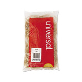 Rubber Bands, Size 18, 0.04" Gauge, Beige, 1 Lb Box, 1,600-pack