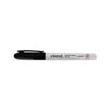 Pen-style Permanent Marker, Fine Bullet Tip, Black, Dozen