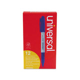 Pen-style Permanent Marker, Fine Bullet Tip, Blue, Dozen