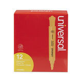Desk Highlighters, Chisel Tip, Fluorescent Orange, Dozen