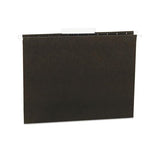 Hanging File Folders, Letter Size, 1-3-cut Tab, Standard Green, 25-box