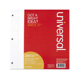 Filler Paper, 3-hole, 8 X 10.5, Wide-legal Rule, 200-pack