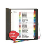 Deluxe Table Of Contents Dividers For Printers, 31-tab, 1 To 31, 11 X 8.5, White, 1 Set