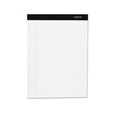 Premium Ruled Writing Pads, Wide-legal Rule, 8.5 X 11, White, 50 Sheets, 6-pack