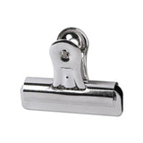 Bulldog Clips, Medium, Nickel-plated, 36-pack