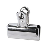 Bulldog Clips, Jumbo, Nickel-plated, 12-pack