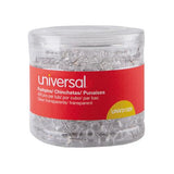 Clear Push Pins, Plastic, 3-8", 400-pack