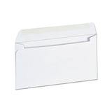 Business Envelope, #6 3-4, Square Flap, Gummed Closure, 3.63 X 6.5, White, 500-box