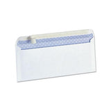 Peel Seal Strip Business Envelope, #10, Square Flap, Self-adhesive Closure, 4.13 X 9.5, White, 100-box