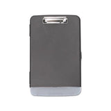Storage Clipboard W-pen Compartment, 1-2" Capacity, 8 1-2 X 11, Black