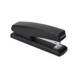 Economy Full-strip Stapler, 20-sheet Capacity, Black