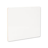 Lap-learning Dry-erase Board, 11 3-4" X 8 3-4", White, 6-pack