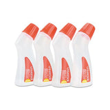 Envelope Moistener With Adhesive, 2.2 Oz Bottle, Clear, 4-pack
