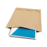 Natural Self-seal Cushioned Mailer, #2, Barrier Bubble Lining, Self-adhesive Closure, 8.5 X 12, Natural Kraft, 100-carton