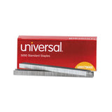 Standard Chisel Point Staples, 0.25" Leg, 0.5" Crown, Steel, 5,000-box
