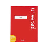 White Labels, Inkjet-laser Printers, 1 X 4, White, 20-sheet, 250 Sheets-box