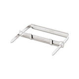 Two-piece Paper Fasteners, 2" Capacity, 2.75" Center To Center, Silver, 50-box
