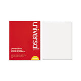 Laminating Pouches, 3 Mil, 9" X 11.5", Matte Clear, 100-box