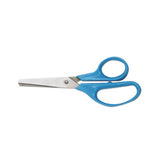 Kids' Scissors, Rounded Tip, 5" Long, 1.75" Cut Length, Assorted Straight Handles, 12-pack