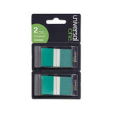 Page Flags, Green, 50 Flags-dispenser, 2 Dispensers-pack