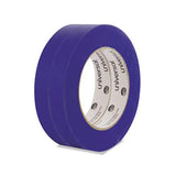 Premium Blue Masking Tape With Uv Resistance, 3" Core, 18 Mm X 54.8 M, Blue, 2-pack