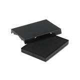 Trodat T4727 Dater Replacement Pad, 1 5-8 X 2 1-2, Black