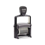 Professional Numberer, Self-inking, Type Size 2, 10 Digits, Black
