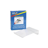 Large Angled Acrylic Calculator Stand, 9 X 11 X 2, Clear