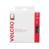 Sticky-back Fasteners, Removable Adhesive, 0.75" X 15 Ft, Clear