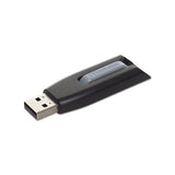 Store 'n' Go V3 Usb 3.0 Drive, 64 Gb, Black-gray