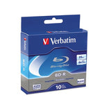 Bd-r Blu-ray Disc, 25gb, 16x, 10-pk