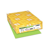 Color Paper, 24 Lb, 8.5 X 11, Martian Green, 500-ream