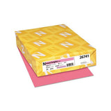 Exact Brights Paper, 20lb, 8.5 X 11, Bright Pink, 500-ream