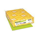 Exact Brights Paper, 20lb, 8.5 X 11, Bright Green, 500-ream