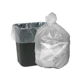 Waste Can Liners, 16 Gal, 6 Microns, 24" X 31", Natural, 1,000-carton