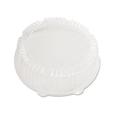 Caterline Dome Lids, Plastic, 12" Diameter , 2 3-4" High, Clear, 25-carton